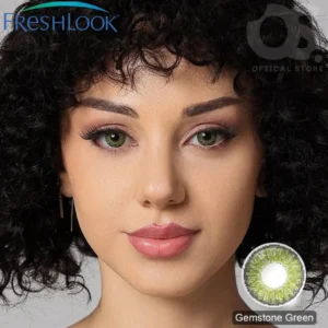 Freshlook Gemstone Green Color Contact Lens, Disposable cosmetic eye lens