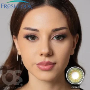 Freshlook Green Color Contact Lens, Disposable cosmetic eye lens